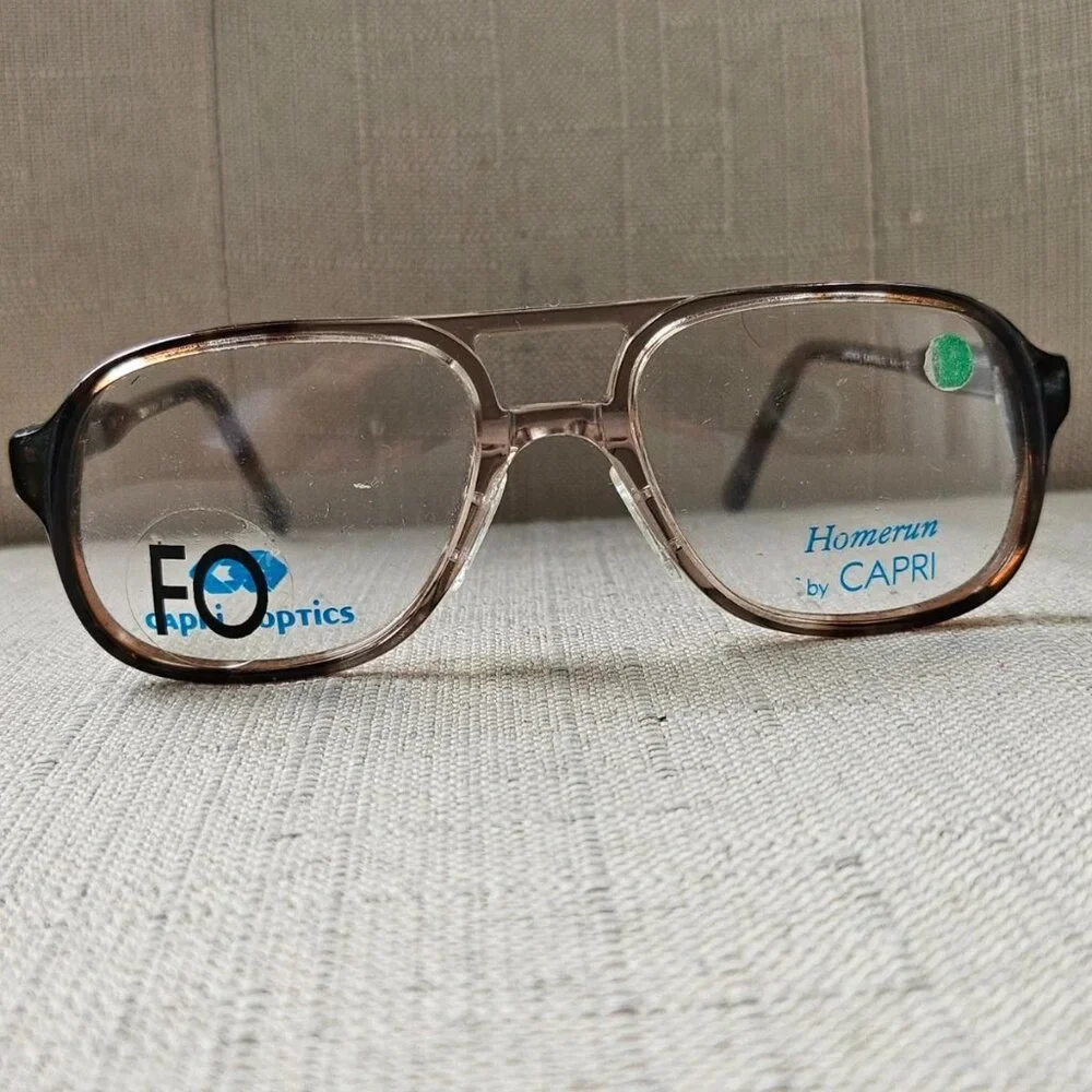Homerun by Capri Youth Eyeglasses Frame Brown Marble 48[]18 130 Glasses Eyewear